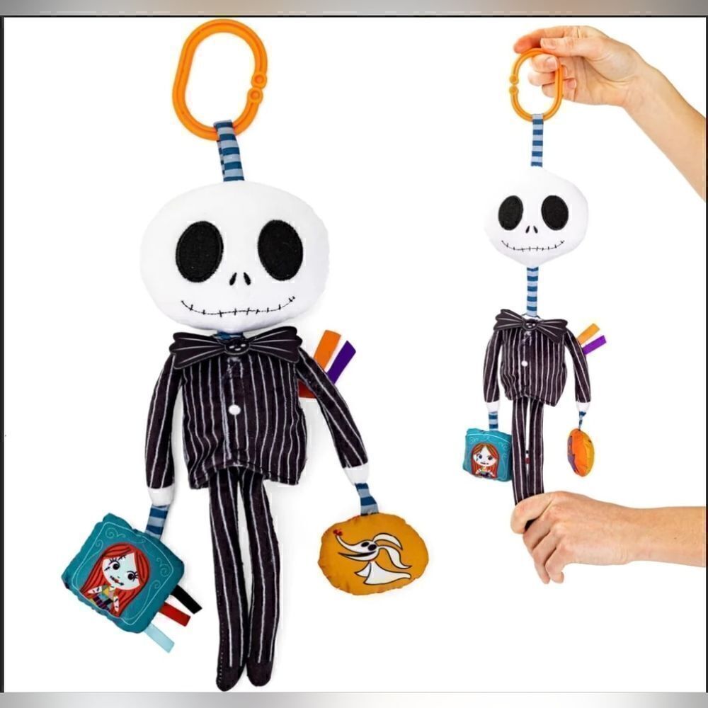 Nightmare Before Christmas Jack Skellington Baby Activity Toy New